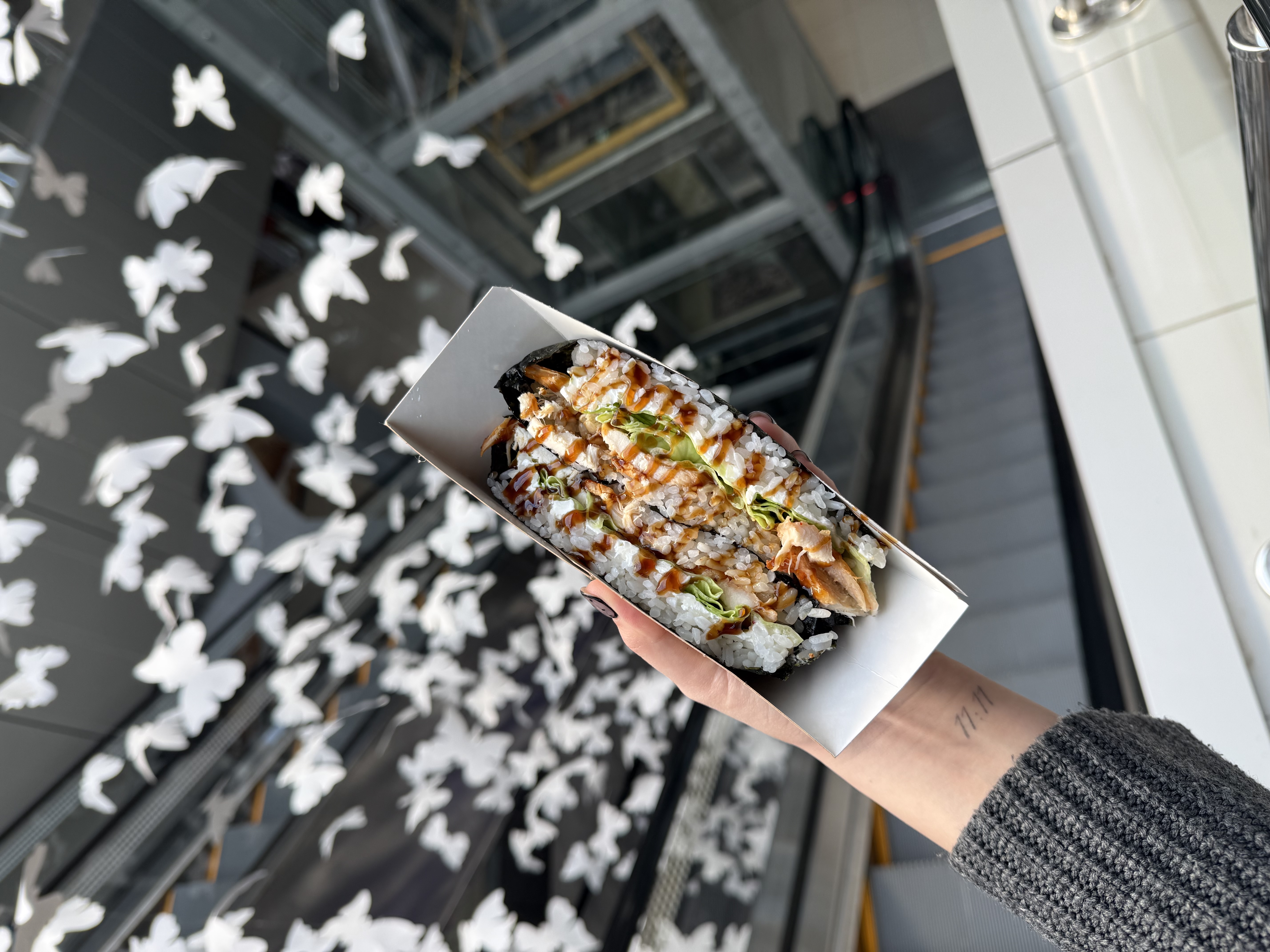 Суши-сэндвич с курицей