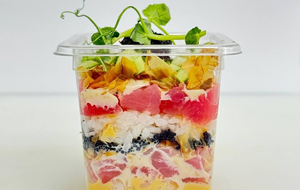 Трайфл с тунцом