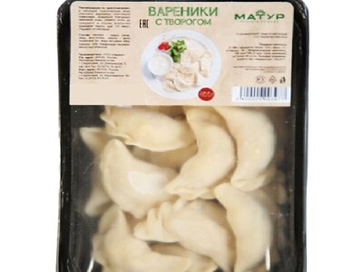 Вареники с творогом п/ф