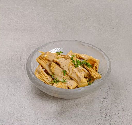 Спаржа с мисо и апельсином