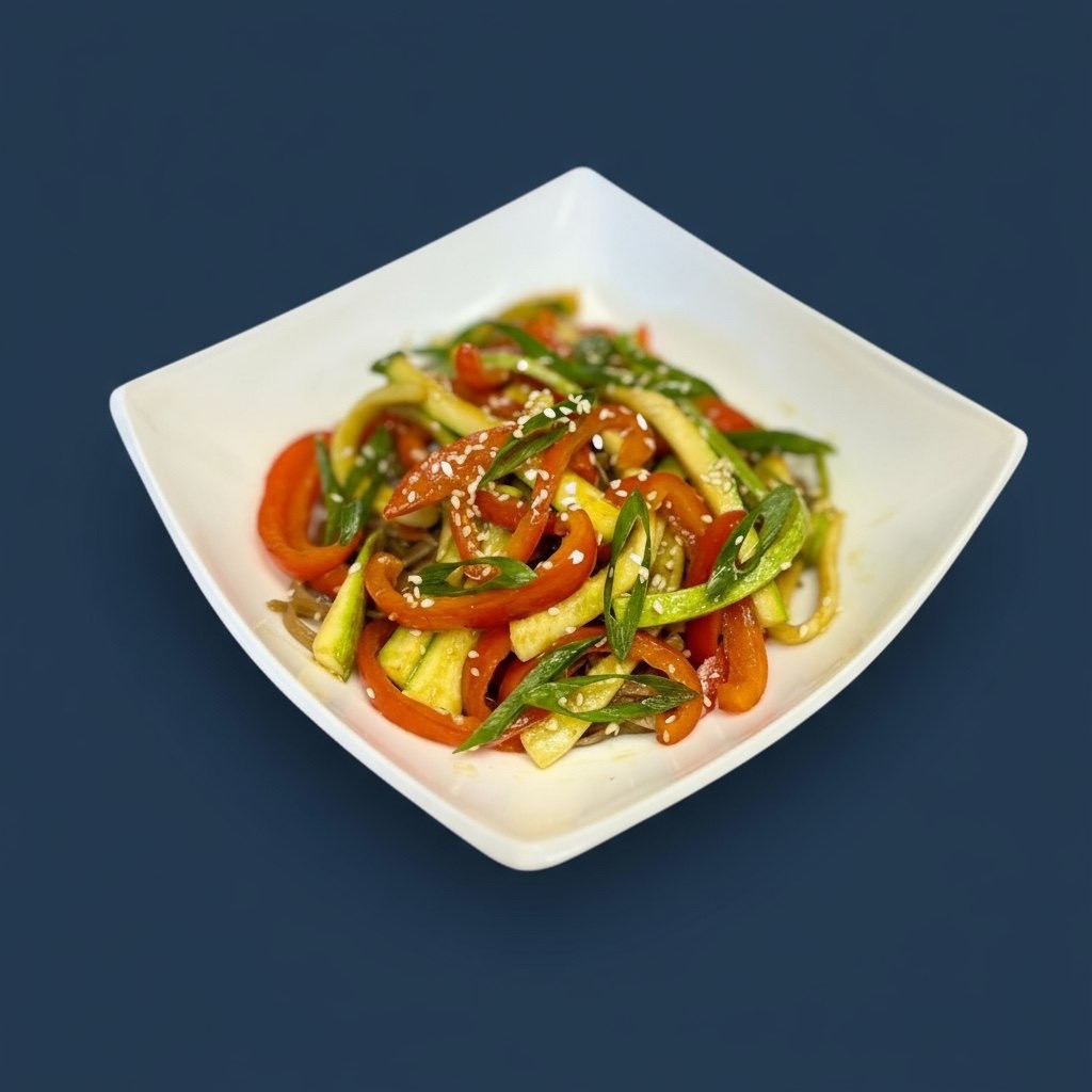 Соба с овощами