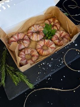 Мясные КЕТО донатсы (6шт) свинина