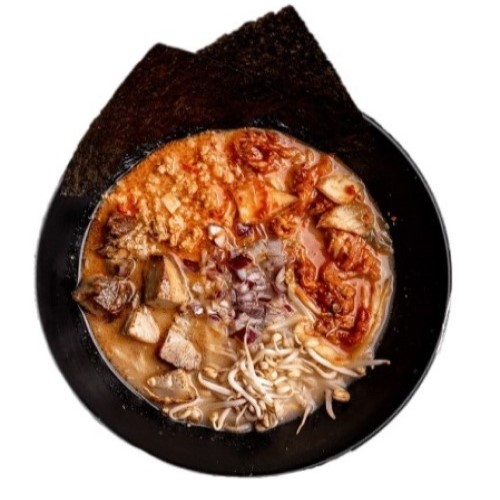 Кимчи рамен традиционная порция