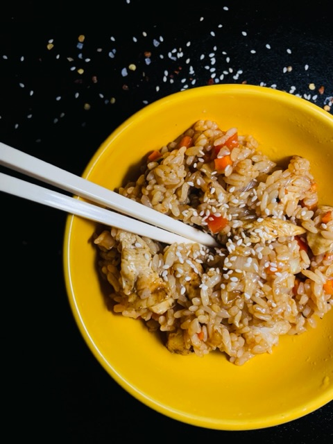 Пираф с овощами