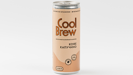 Напиток молочный кофейный стерилизованный "КОФЕ КАПУЧИНО" массовая доля жира 2,5%, кафе