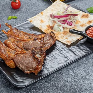 Шашлык из баранины корейка