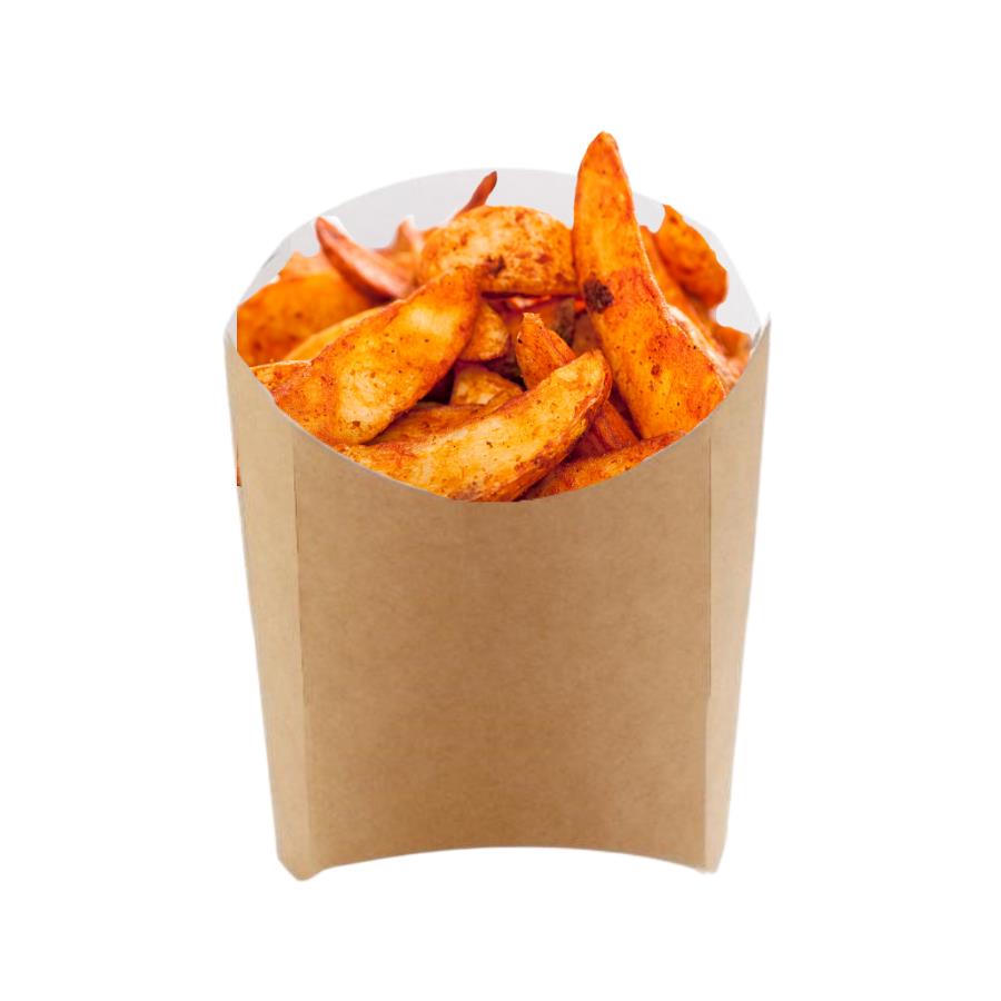 Картошка по-деревенски большая