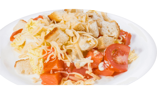 Салат цезарь с курицей
