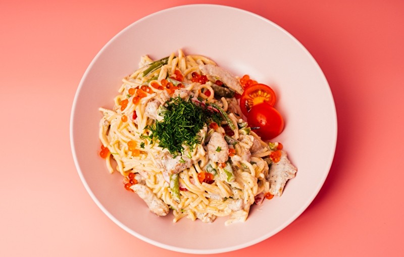 Паста с курицей