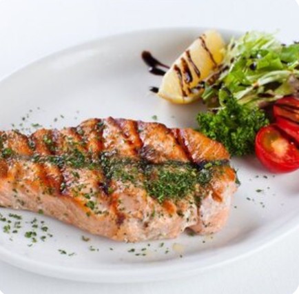 Стейк из семги