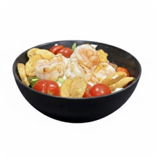 Салат Цезарь с креветками