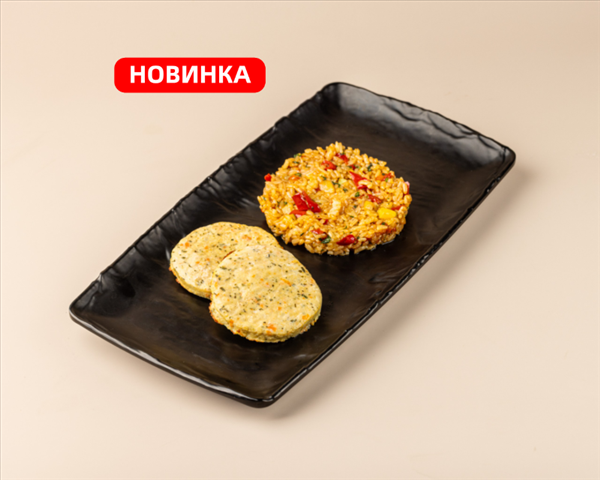 Котлеты из цыпленка с рисом