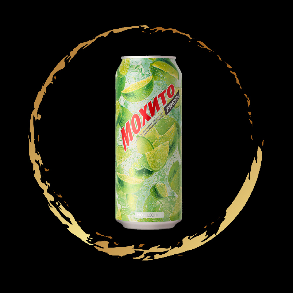 Напиток "Мохито fresh" среднегазированный 0.5 л