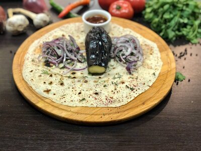 Баклажан на углях