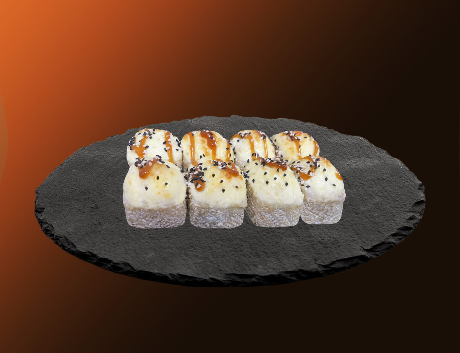 Запеченный с угрем и курицей