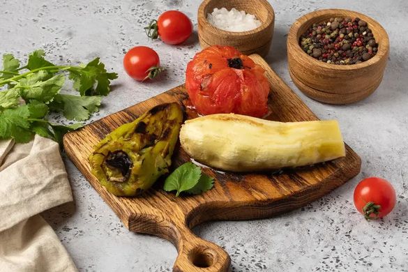 Овощи на углях