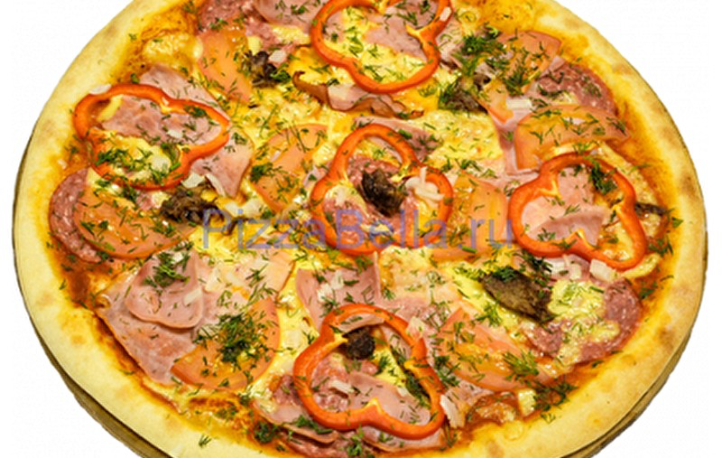 Пицца ассорти мясное 30 см