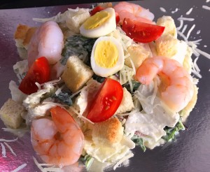 Цезарь с креветками
