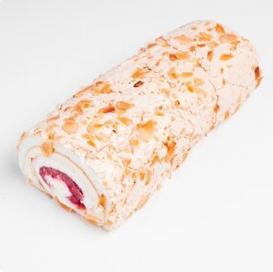 Меренговый рулет Малина-Фисташка 450г