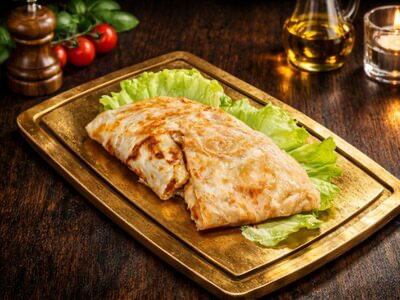 Ротти с королевскими креветками