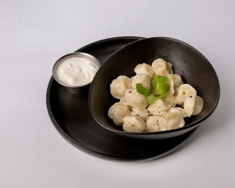 Пельмешки со сметаной