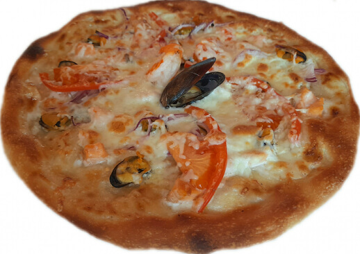 С морепродуктами 23см