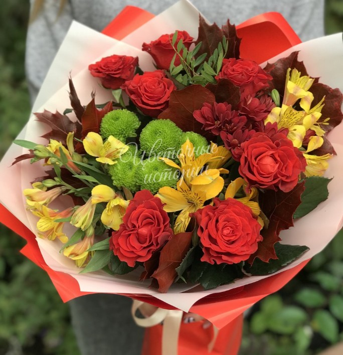 Букет «Осенняя любовь»