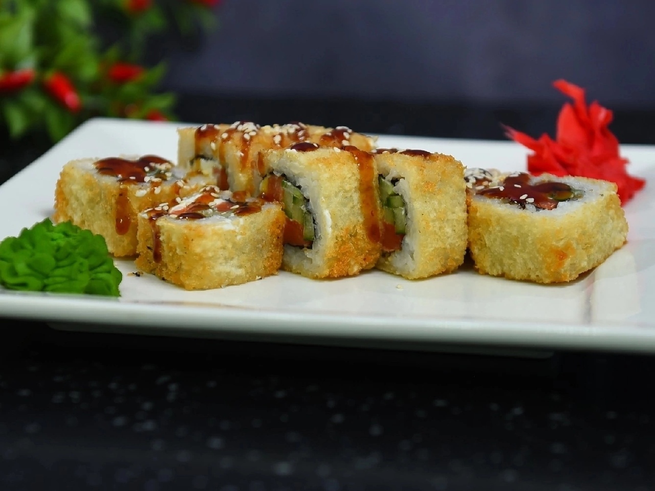 Горячий ролл Камикадзе