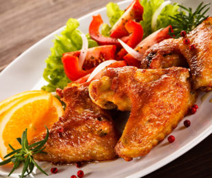 Шашлык из куриных крылышек