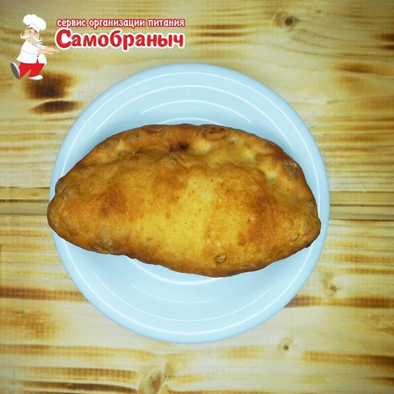 Пирожок жареный с печенью, 1 шт.