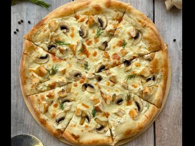 Пицца Курица-грибы