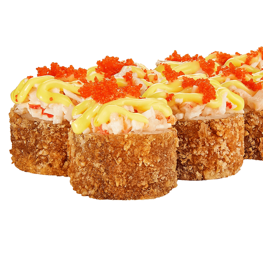 Тартар с креветкой темпура