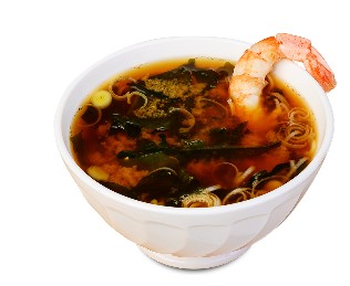 Мисо с креветкой