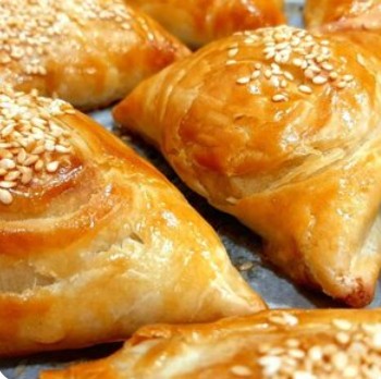 Самса с курицей и картошкой 