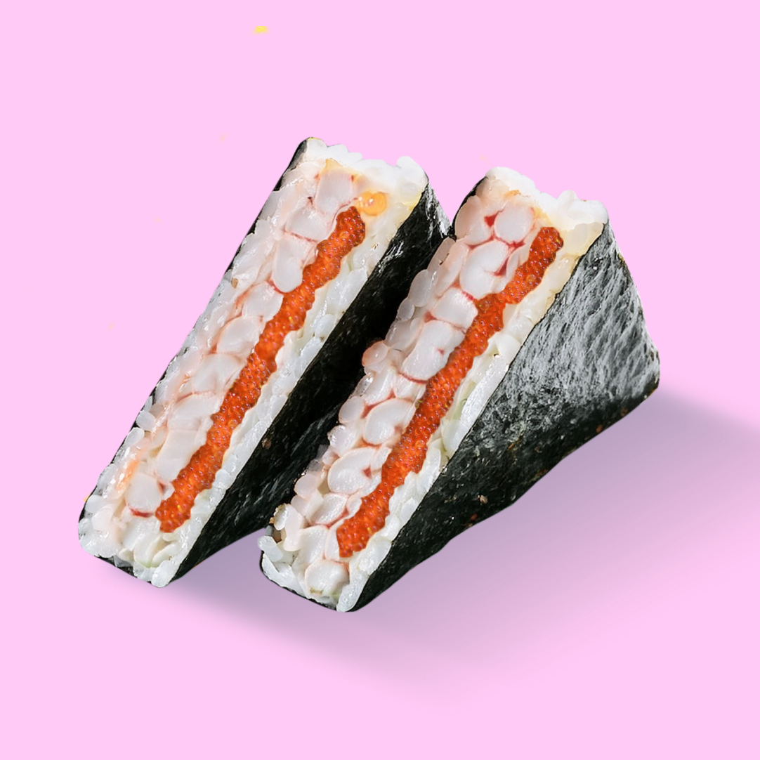 Ёнигири с крабом