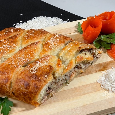 Рыбка с рисом