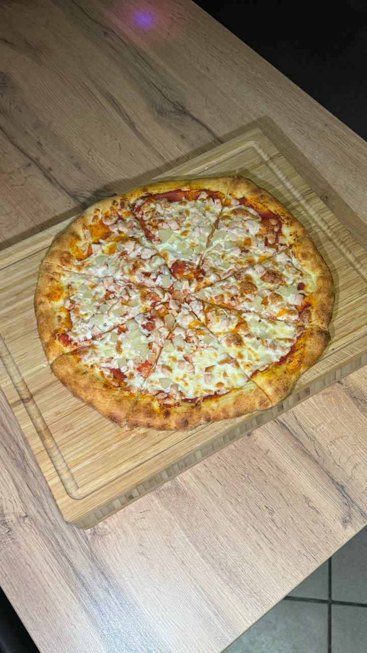 Пицца Гавайи с курочкой