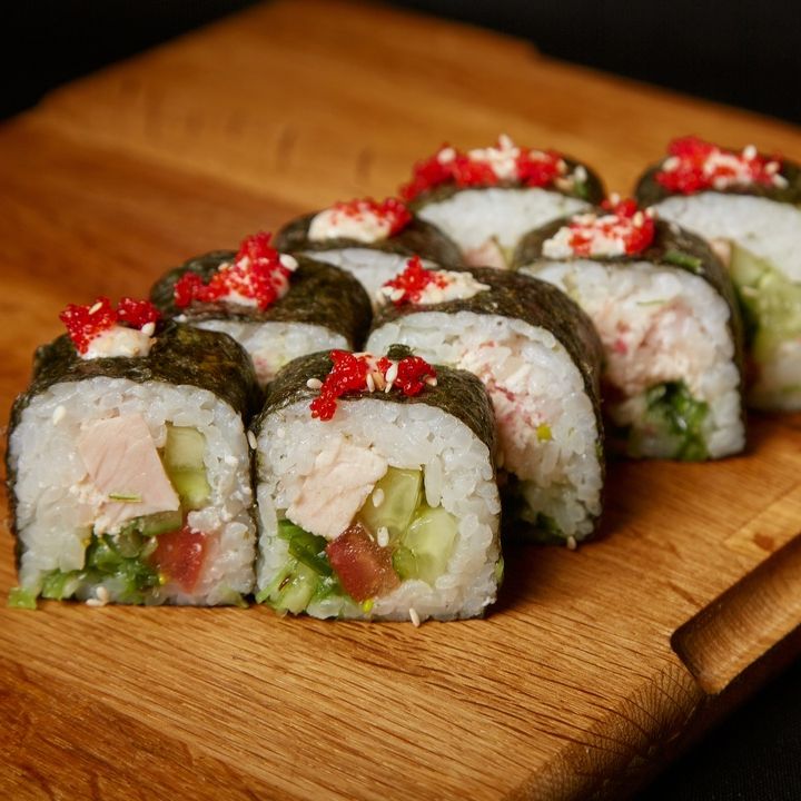 Поке ролл с курочкой
