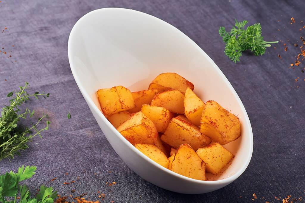 Картофель жареный из отварного
