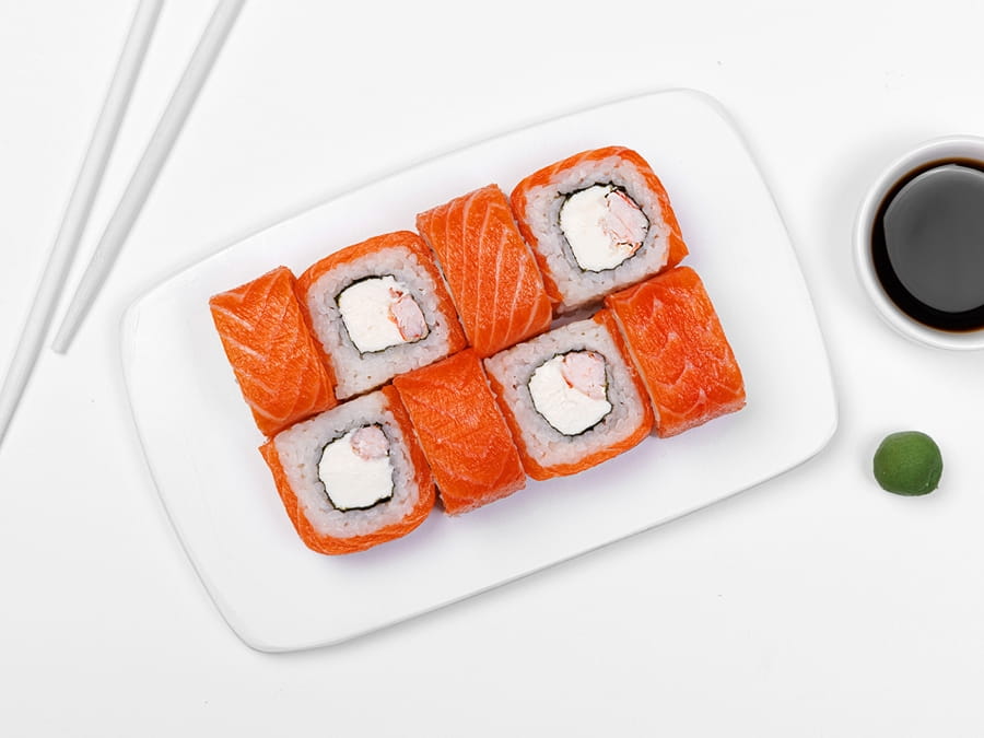 Филадельфия с креветкой