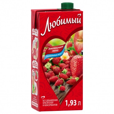 Напиток Любимый Земляничное лето
