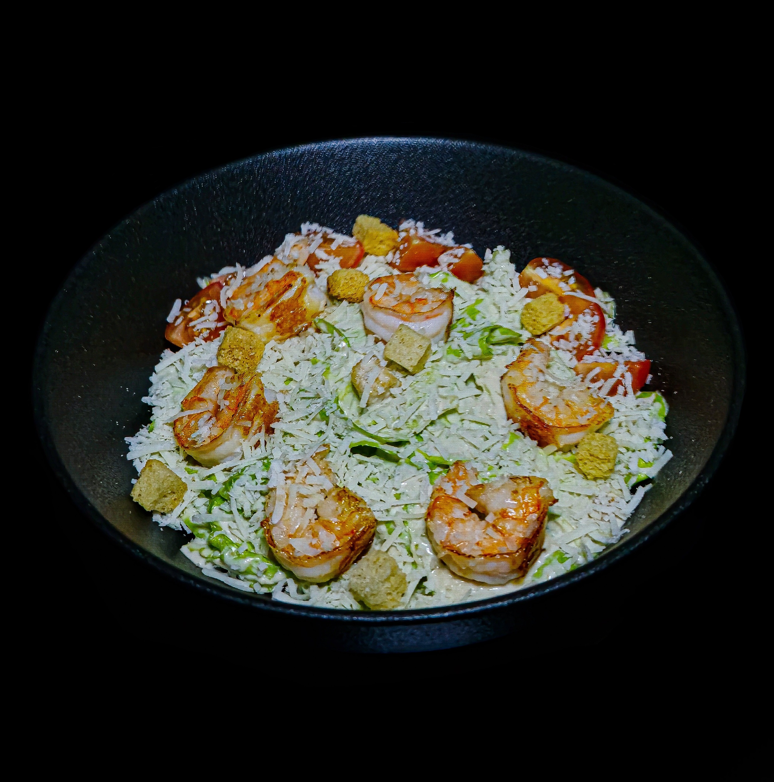 Цезарио с креветкой