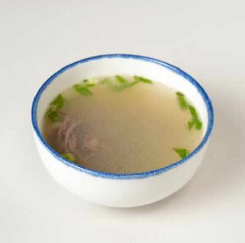 Говяжий бульон с мясом