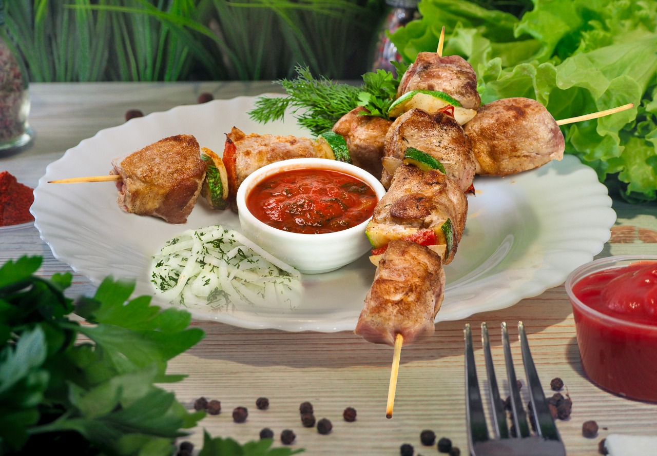 Шашлык из курицы