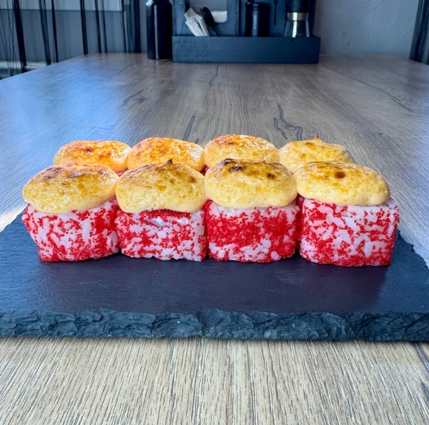 Запеченный с креветкой