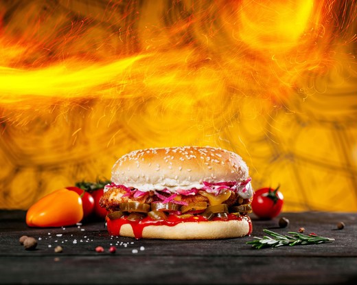 Бургер HOT CHILI
