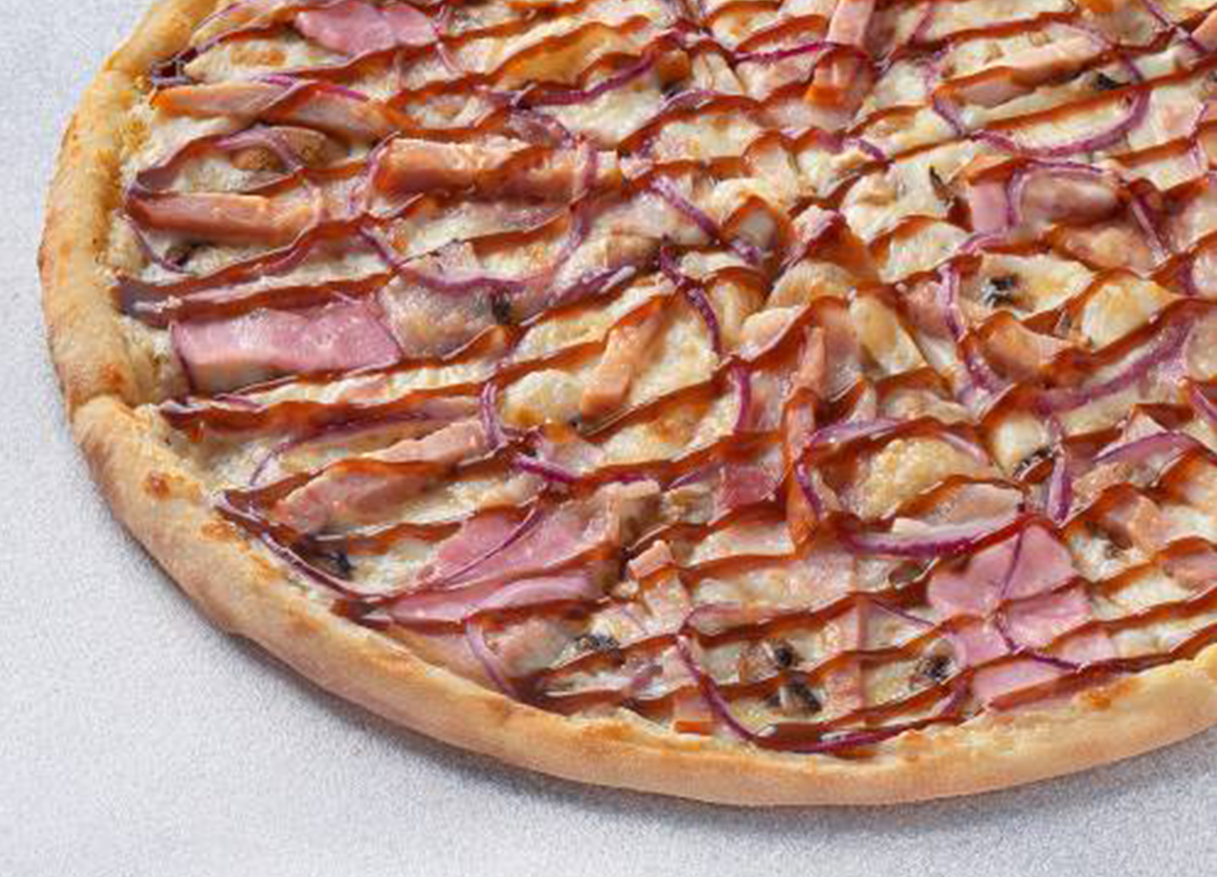 Пицца Чикен Барбекю 40 см на тонком