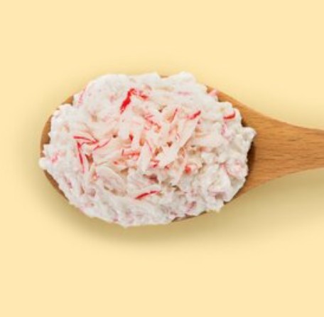 Крабовое мясо с майонезом