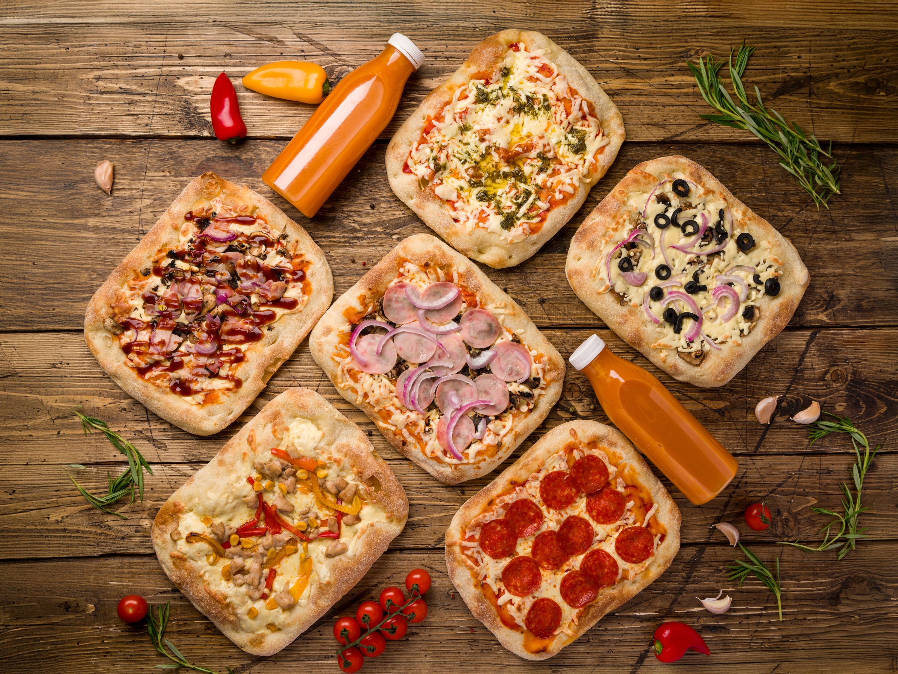 Сет Римские пиццы на 5 человек