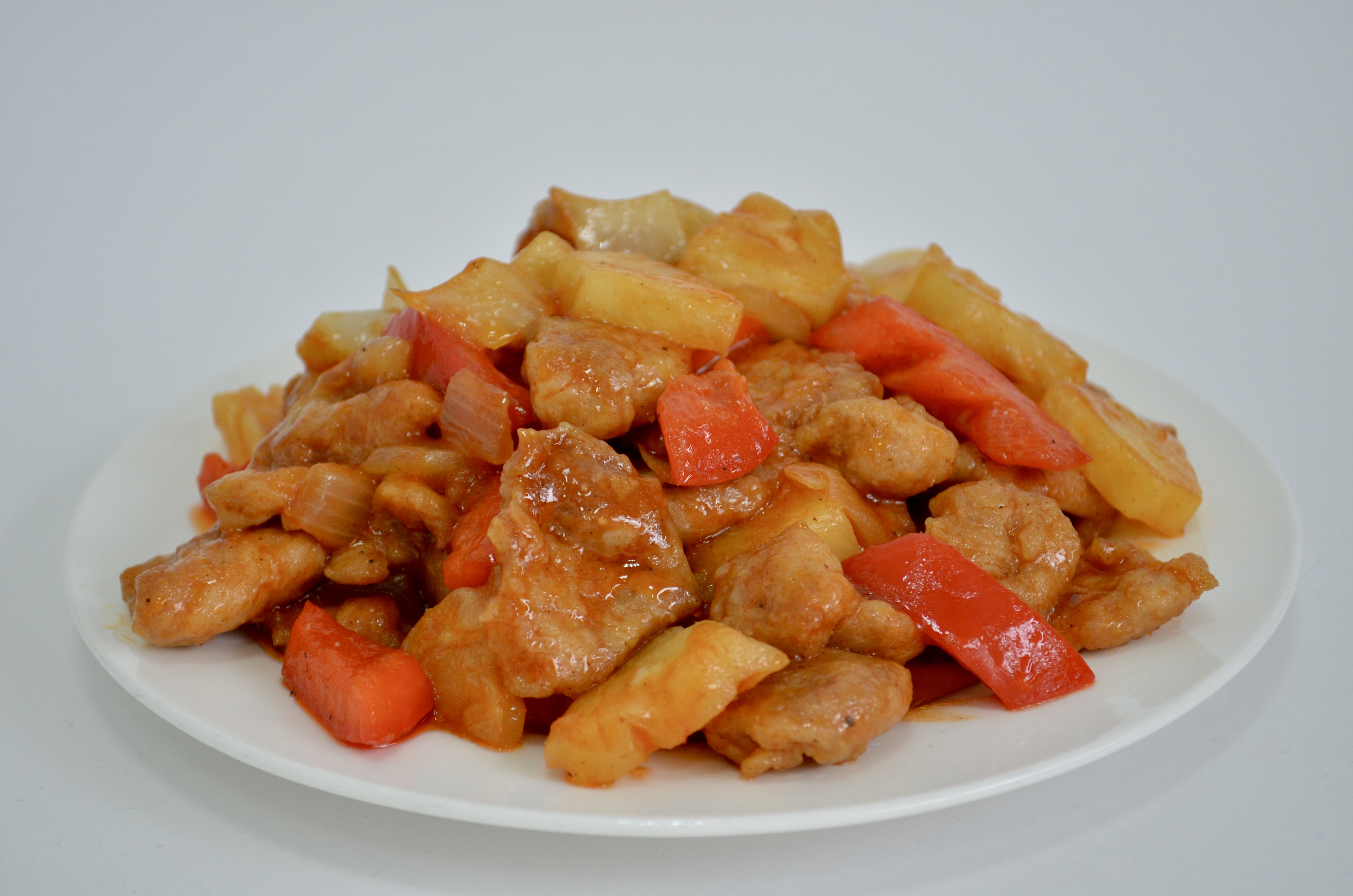 Свинина с ананасами